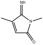 2H-Pyrrol-2-one,1,5-dihydro-5-imino-1,4-dimethyl-(9CI) Structure