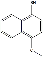 1-Naphthalenethiol,4-methoxy-(7CI,9CI) Structure