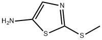 5-Thiazolamine,2-(methylthio)-(9CI) Struktur