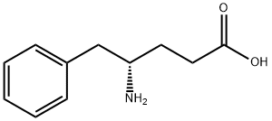(S)-4-氨基-5-苯基戊酸 结构式