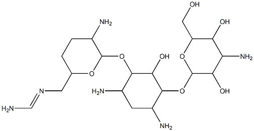 6'-N-formimidoyldibekacin Structure