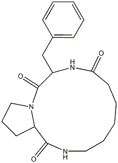 cyclo(phenylalanylprolyl-epsilon-aminocaproyl) Structure