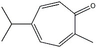 2,4,6-Cycloheptatrien-1-one,2-methyl-5-(1-methylethyl)-(9CI) Structure