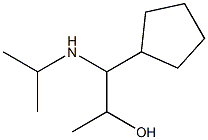 Cyclopentaneethanol, -ba--(isopropylamino)--alpha--methyl- (7CI) Structure