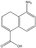 1-Naphthoicacid,5-amino-3,4-dihydro-(7CI) Struktur
