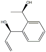 1,2-Benzenedimethanol,-alpha--ethenyl--alpha--methyl-,(R*,R*)-(9CI) Struktur