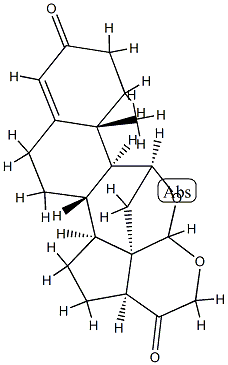 18,21-anhydroaldosterone 结构式