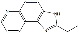 1H-Imidazo[4,5-f]quinoline,2-ethyl-(9CI) 结构式