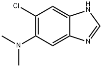 1H-Benzimidazol-5-amine,6-chloro-N,N-dimethyl-(9CI) Structure