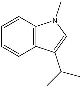 1H-Indole,1-methyl-3-(1-methylethyl)-(9CI) Structure