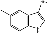 1H-Indol-3-amine,5-methyl-(9CI) Struktur