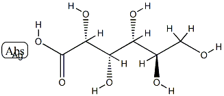(D-gluconato-O1,O2)silver Structure
