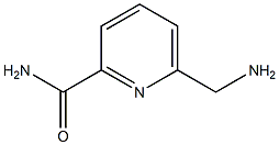 2-Pyridinecarboxamide,6-(aminomethyl)-(9CI) Structure