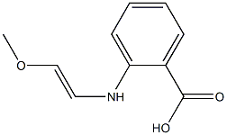 Anthranilicacid,N-(2-methoxyvinyl)-(7CI) Structure