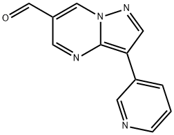 3-Pyridin-3-yl-pyrazolo[1,5-a]pyrimidine-6-carbaldehyde Structure