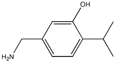 Thymol, 7-amino- (7CI) Struktur