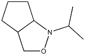 1H-Cyclopent[c]isoxazole,hexahydro-1-isopropyl-(7CI) Structure