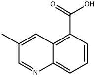 5-Quinolinecarboxylicacid,3-methyl-(9CI) Structure