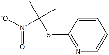 Pyridine,2-[(1-methyl-1-nitroethyl)thio]-(9CI) 结构式