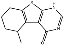 13-methyl-8-thia-4,6-diazatricyclo[7.4.0.0^{2,7}]trideca-1(9),2(7),5-trien-3-one Struktur