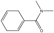 1,4-Cyclohexadiene-1-carboxamide,N,N-dimethyl-(9CI) Structure
