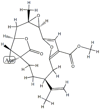 11,12-epoxypukalide 结构式