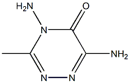 1,2,4-Triazin-5(4H)-one,4,6-diamino-3-methyl-(9CI)|