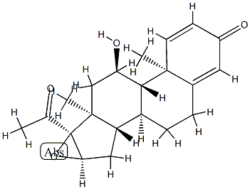 脱氢霉菌, 96168-87-5, 结构式