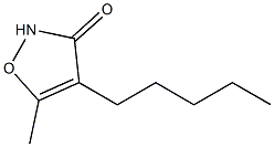 3(2H)-Isoxazolone,5-methyl-4-pentyl-(9CI) 结构式