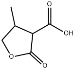 3-Furancarboxylicacid,tetrahydro-4-methyl-2-oxo-(9CI) 结构式
