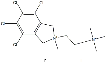 CHLORISONDAMINE DIIODIDE, 96750-66-2, 结构式