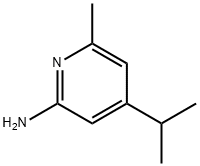 2-Pyridinamine,6-methyl-4-(1-methylethyl)-(9CI) Structure