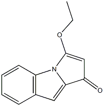 3H-Pyrrolo[1,2-a]indol-3-one,1-ethoxy-(9CI) Structure