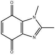 1H-Benzimidazole-4,7-dione,1,2-dimethyl-(9CI) 结构式