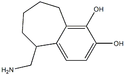 5H-Benzocycloheptene-1,2-diol,5-(aminomethyl)-6,7,8,9-tetrahydro-(9CI) Structure