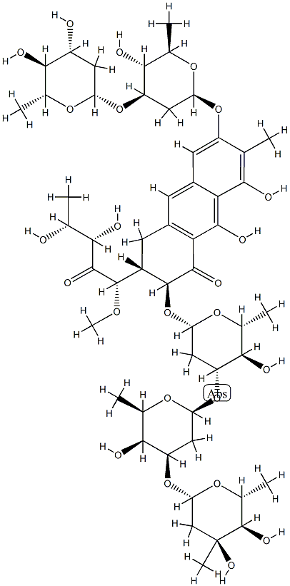 mithramycin A Structure