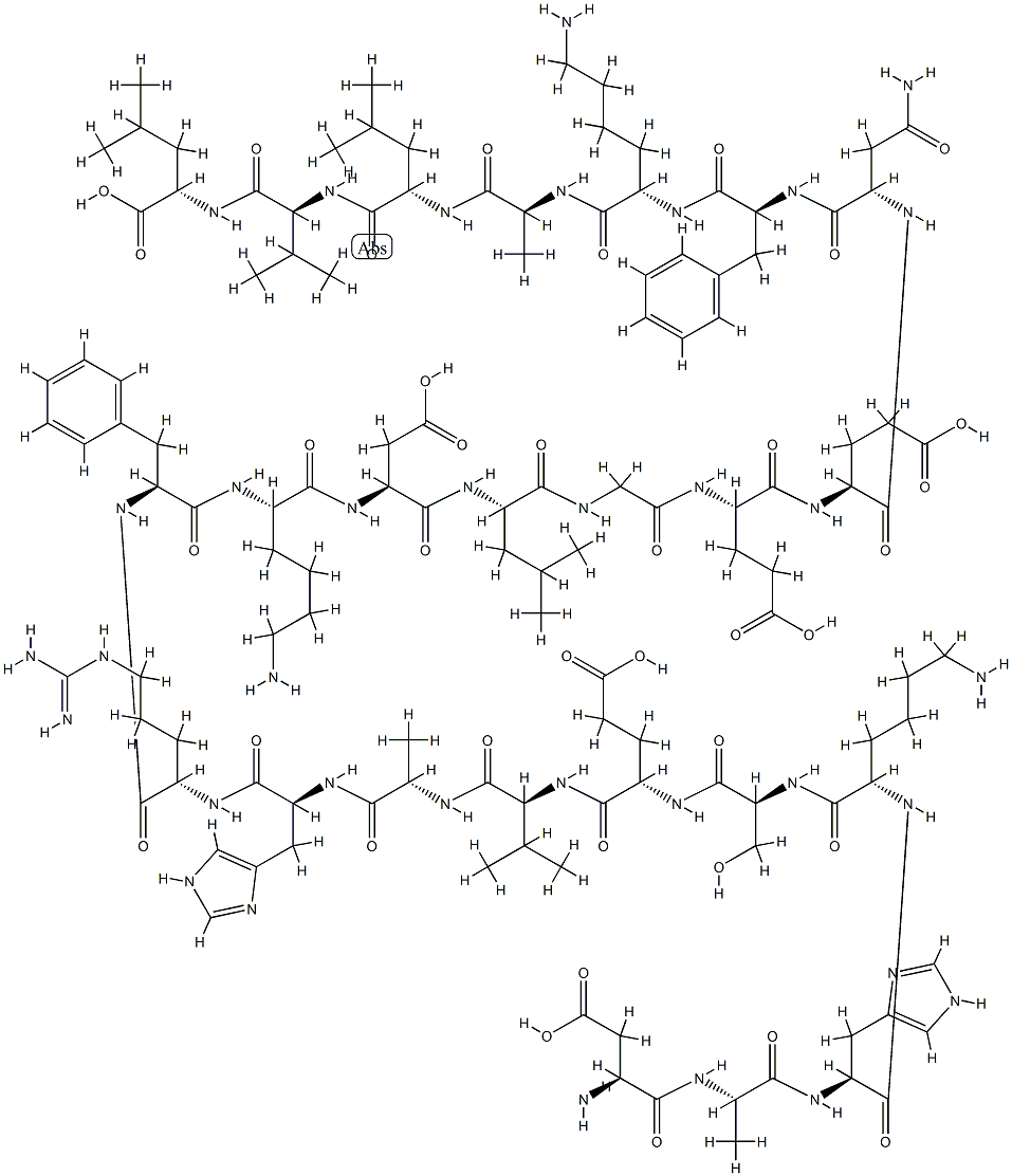 serum albumin (1-24) 结构式