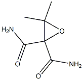 2,2-Oxiranedicarboxamide,3,3-dimethyl-(6CI) Structure