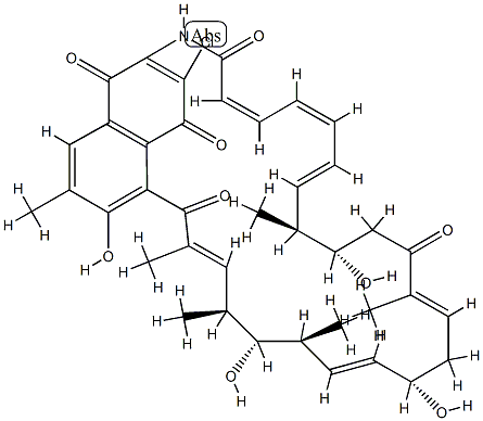 2-Demethylnaphthomycin A Struktur