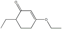 2-Cyclohexen-1-one,3-ethoxy-6-ethyl-(9CI) Structure
