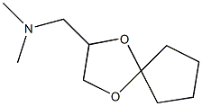 1,4-Dioxaspiro[4.4]nonane-2-methylamine,N,N-dimethyl-(6CI) Structure