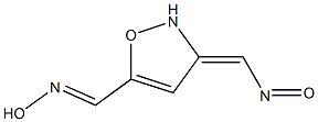3,5-Isoxazoledicarboxaldehyde,dioxime(6CI) 结构式