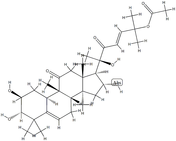 Cucurbitacin F-25-acetate Struktur