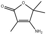 2(5H)-Furanone,4-amino-3,5,5-trimethyl-(9CI) 结构式