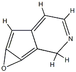 2H-Oxireno[4,5]cyclopenta[1,2-c]pyridine(9CI) 结构式