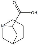 1-Azabicyclo[3.2.1]octane-7-carboxylicacid(6CI) 结构式