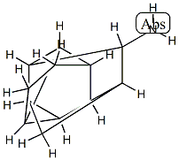 2,4,7-Metheno-1H-cyclopenta[a]pentalen-3-amine,decahydro-,(2-alpha-,3-alpha-,3a-bta-,3b-bta-,4-alpha-,6a-bta-,7-alpha-,7a-bta-,8S*)-(9CI) 结构式