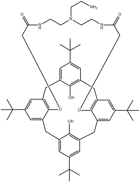 杯[4]-氮杂-冠 结构式