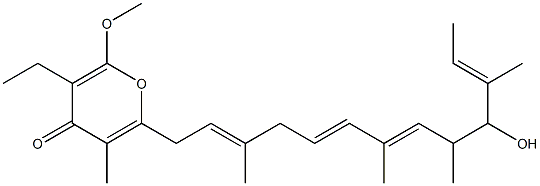 actinopyrone C 结构式