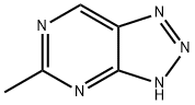 v-Triazolo[4,5-d]pyrimidine, 5-methyl- (7CI,8CI) Struktur